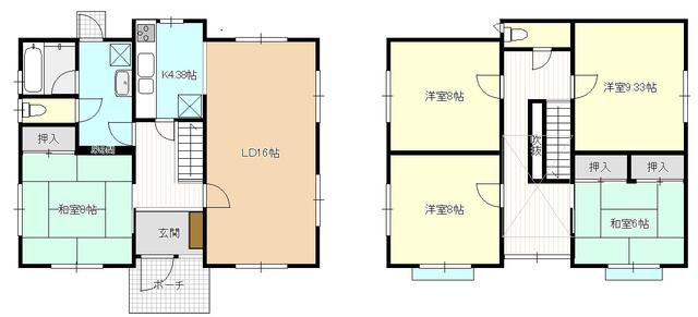 鎌倉台戸建て 間取り
