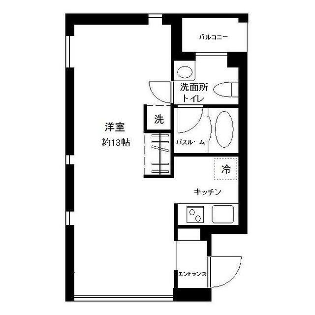 KataseBLDⅡ 3-A号室 間取り