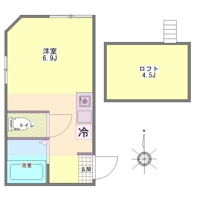 アーヴェル戸塚 203号室 間取り