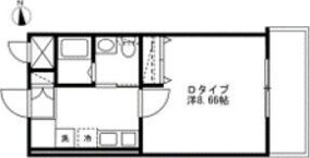 パークベア本厚木 416号室 間取り