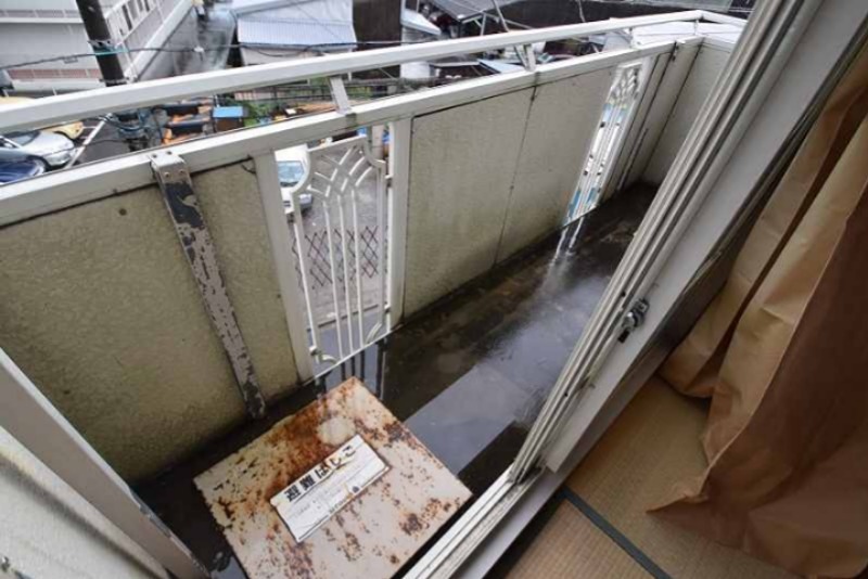 ソシア西館 ベランダ