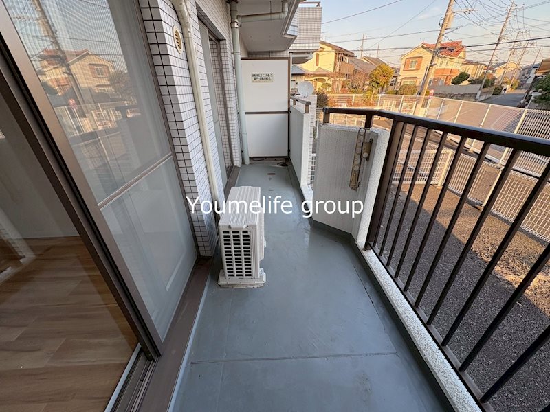 内藤マンション　B棟 ベランダ