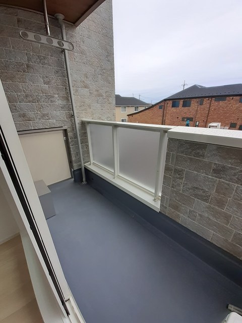 マロン　グロリア ベランダ