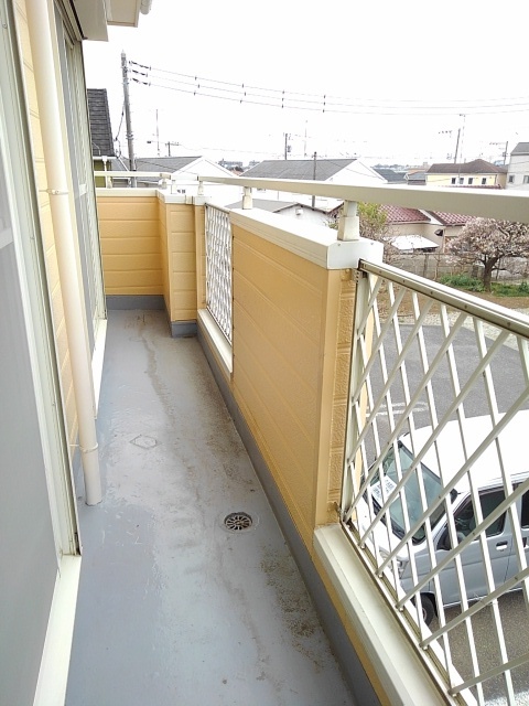 ハウス３００ ベランダ