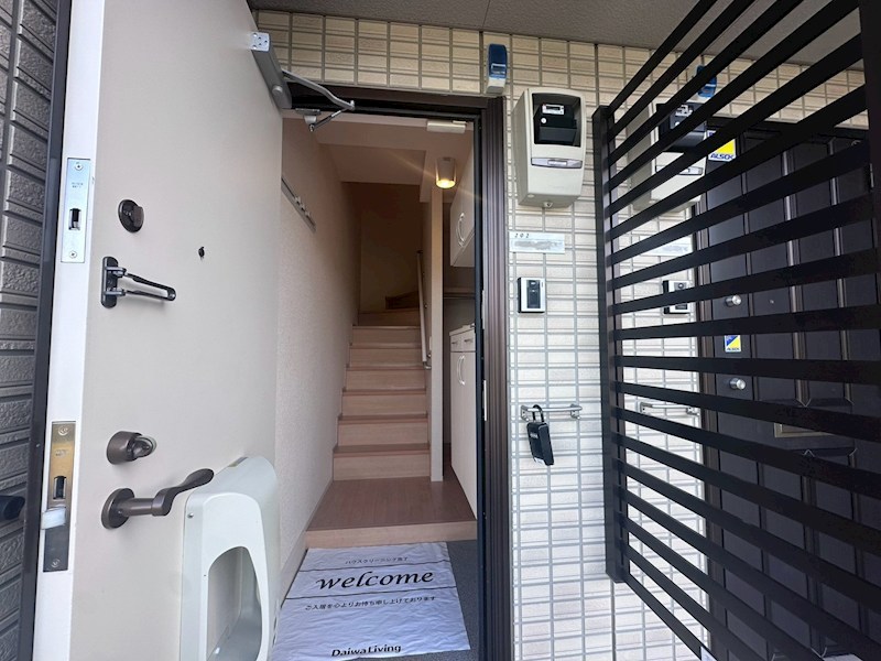 グランモア柳川 玄関