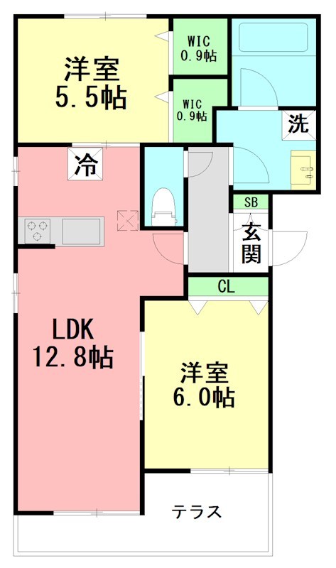ｇｒａｎｄｅ　ｍａｉｓｏｎ 101号室 間取り