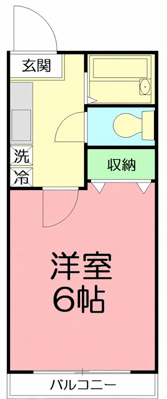 サンシティ新倉 202号室 間取り