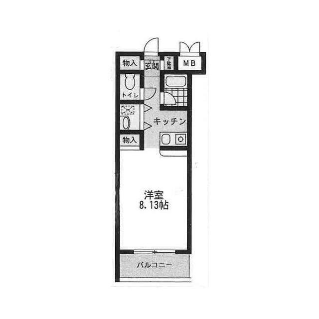 グリーンエミネンス 202号室 間取り