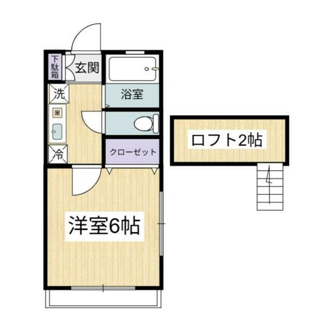 グレース青葉Ⅱ 205号室 間取り