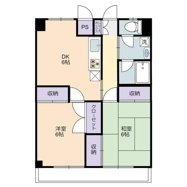 レジデンス杉山 303号室 間取り