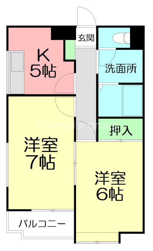 RKコスモピア 204号室 間取り