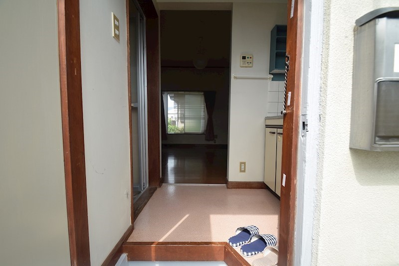 首藤アパート 玄関