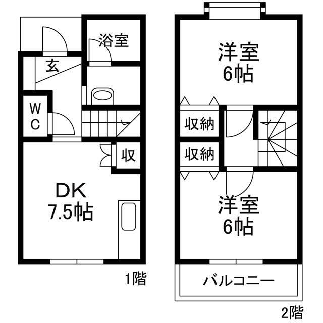 ル・グラン 104号室 間取り