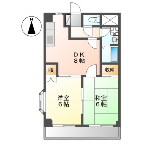 メゾンエクセル 間取り