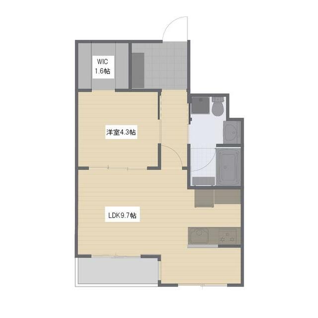ベルカワナ 202号室 間取り