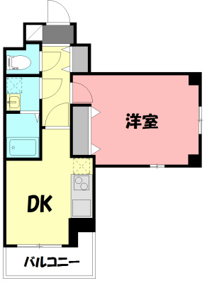 メゾンド・ピア7 201号室 間取り