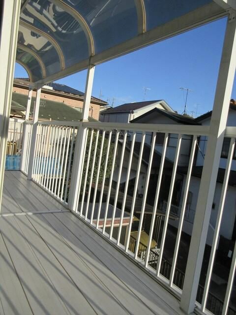 片岡貸家 ベランダ