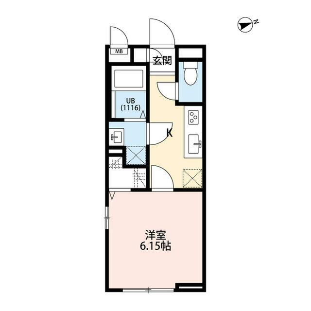 リコルテ湘南 305号室 間取り