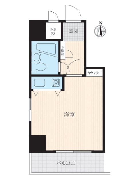 クリオ平塚七番館 501号室 間取り