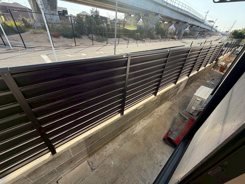 加藤貸家　8号棟 ベランダ