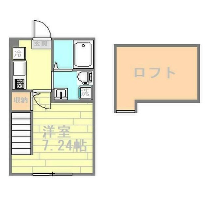 ノーチェ善行 103号室 間取り