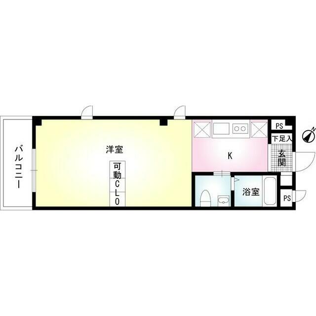 トキワビル 201号室 間取り