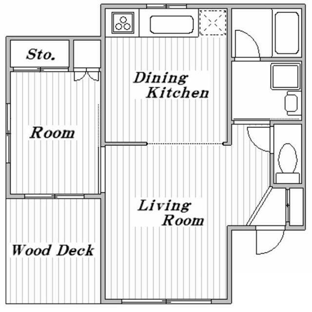 シルバーウェーブコートⅡ 103号室 間取り