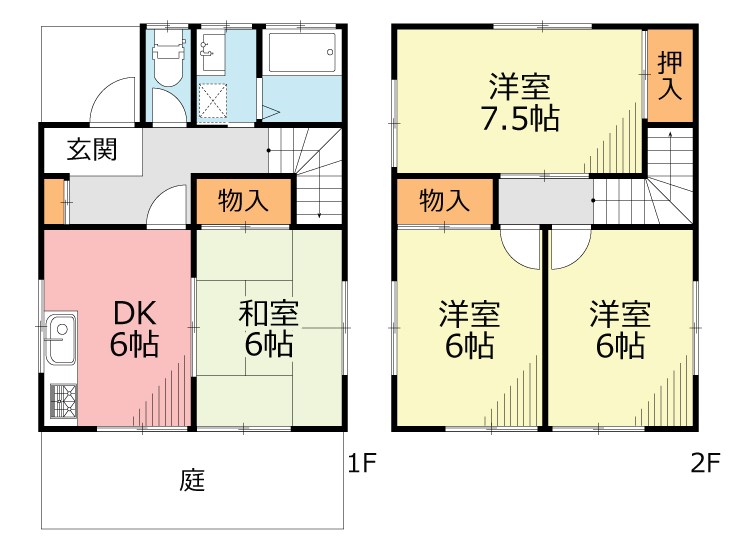 クオーレ鴨宮M棟  間取り