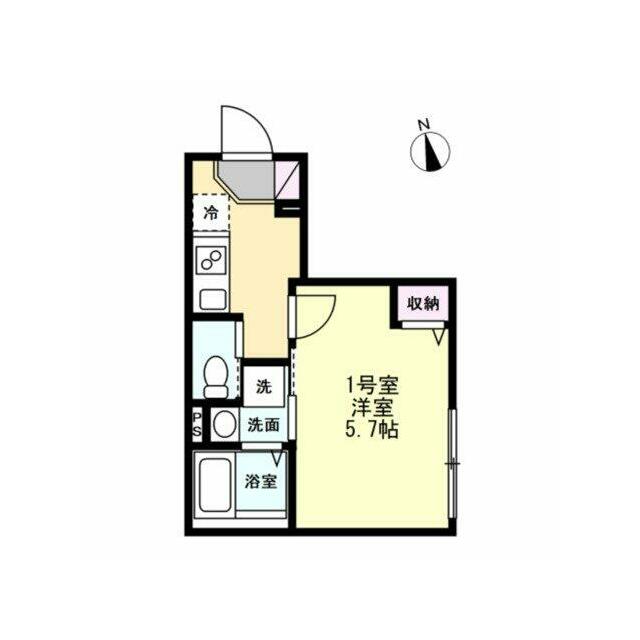 ベイルームｄｉｎｏ桜ヶ丘 301号室 間取り