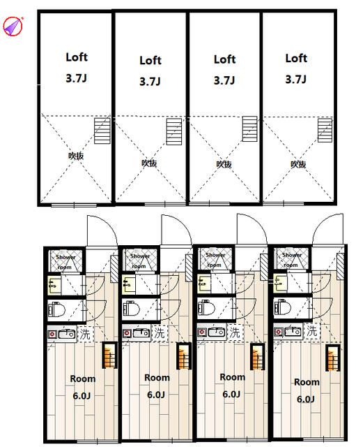 ソルティ湘南藤沢 103号室 間取り