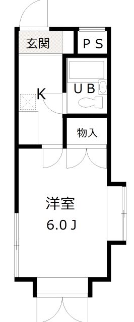 ジュネパレス平塚第１８ 304号室 間取り