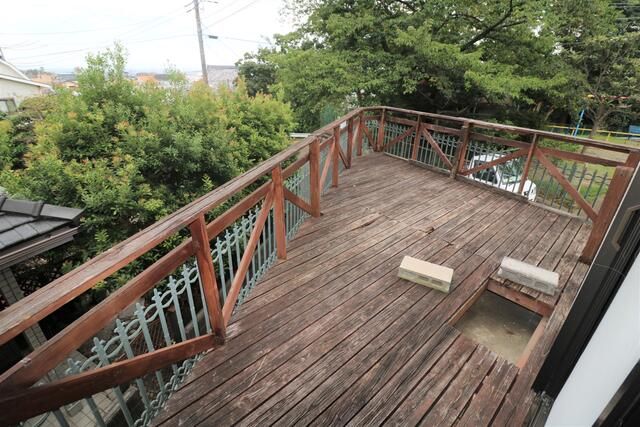 木村貸家 ベランダ