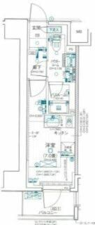 デュオステージ藤沢 402号室 間取り