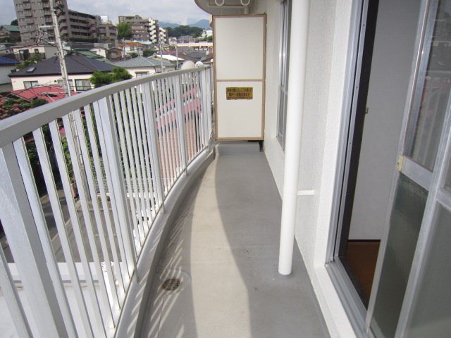 城山松本マンション ベランダ