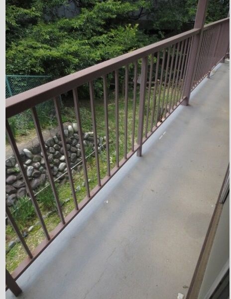 滝川荘B ベランダ