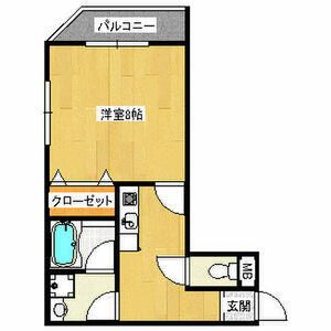 小雀レジデンス 108号室 間取り