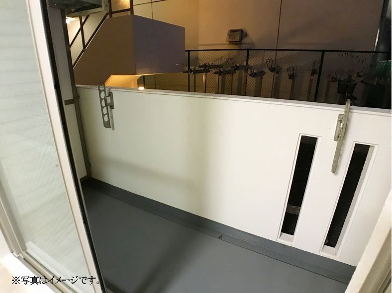 ラグゼナ本厚木 ベランダ