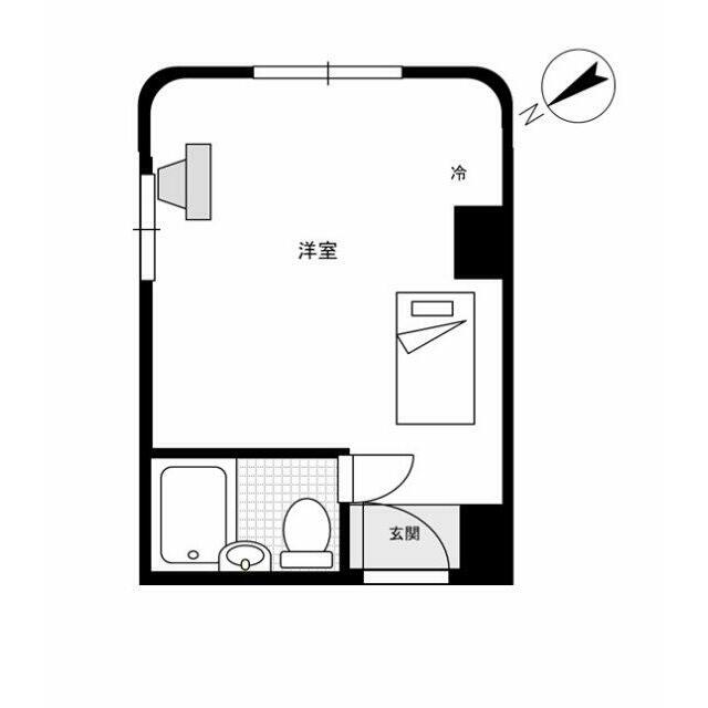 グリーンヒルズ戸塚 416号室 間取り