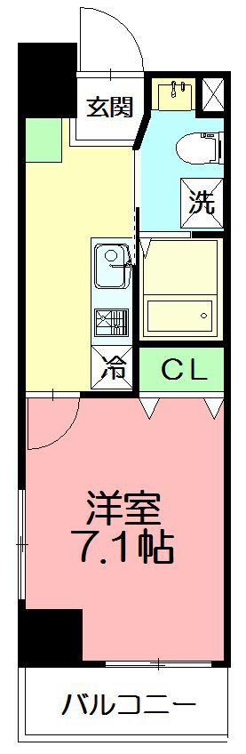 パサージャ  904号室 間取り