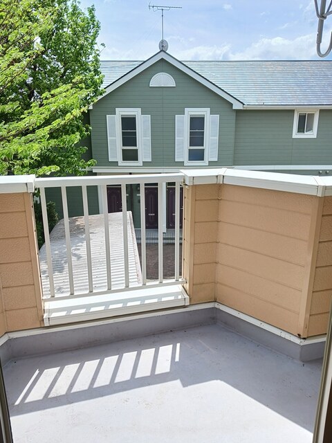 ノースヴィラ ベランダ