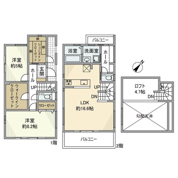 鵠沼桜が岡戸建 間取り