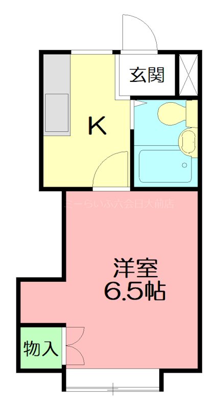 ハウスサン＆サン 201号室 間取り