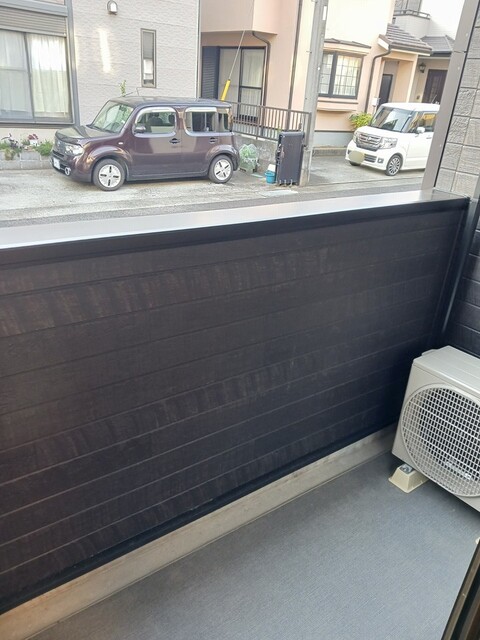 梅の木テラス ベランダ