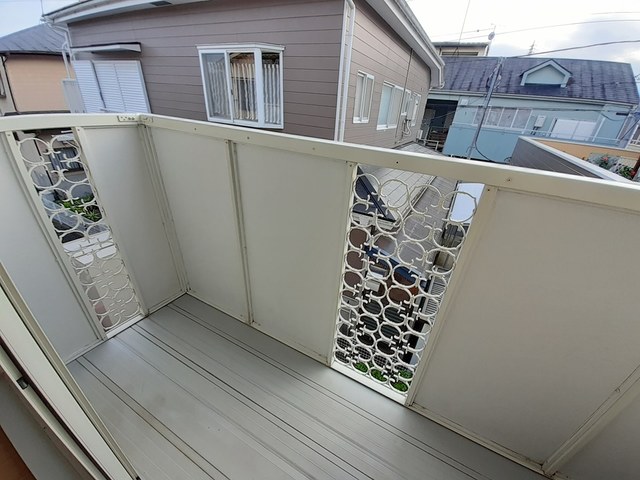 ミニヨンほたる ベランダ