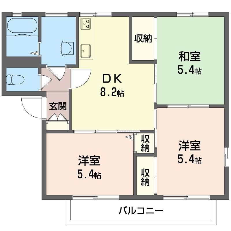 Ｒｉｔｏ湘南 203号室 間取り
