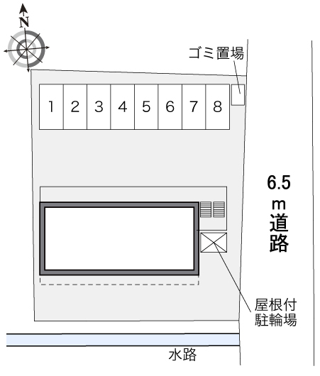 レオパレスＥｖｅｒｇｒｅｅｎⅡ 駐車場