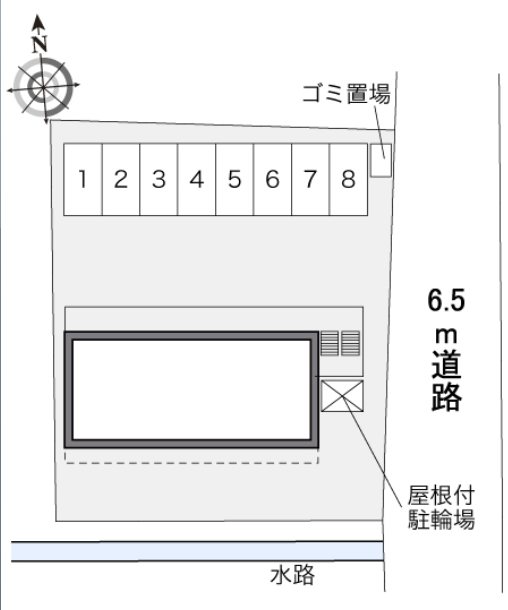 レオパレスＥｖｅｒｇｒｅｅｎⅡ その他外観1