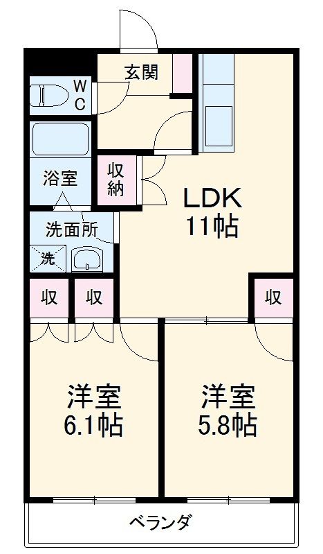 カーサラフロレスタ 間取り