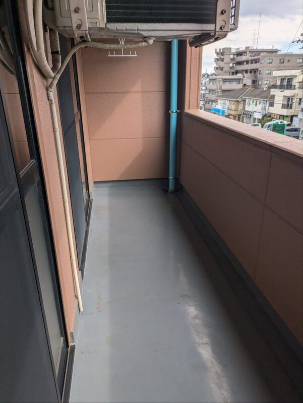 カーサラフロレスタ ベランダ