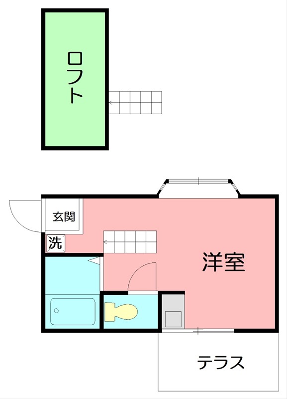 L1ハイム 103号室 間取り